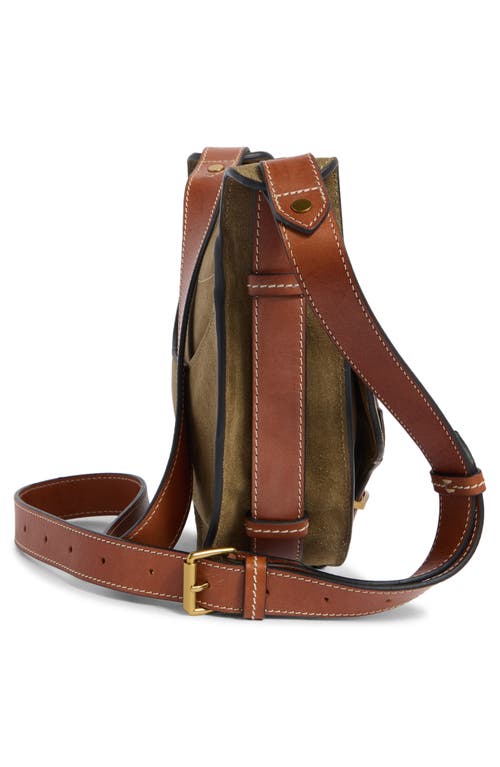 Isabel Marant Botsy Suede Crossbody Bag In Brown