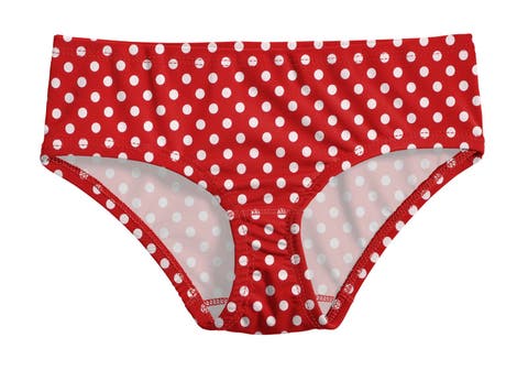 Girls UPF 50+ Printed Swim Briefs (Toddler/Kids)