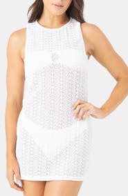 Roxy Open Stich Cover-Up Minidress
