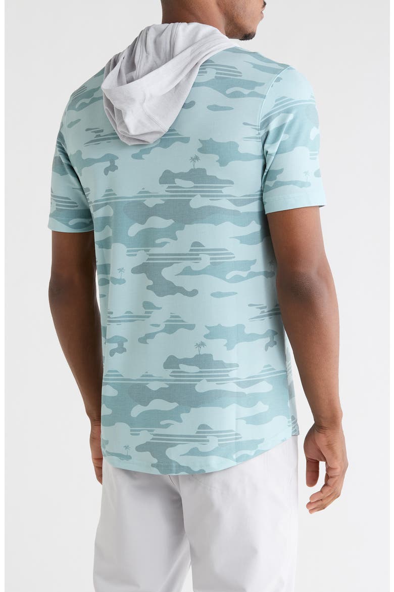Featherweight Stealth Hooded Polo, Alternate, color, GRAY MIST