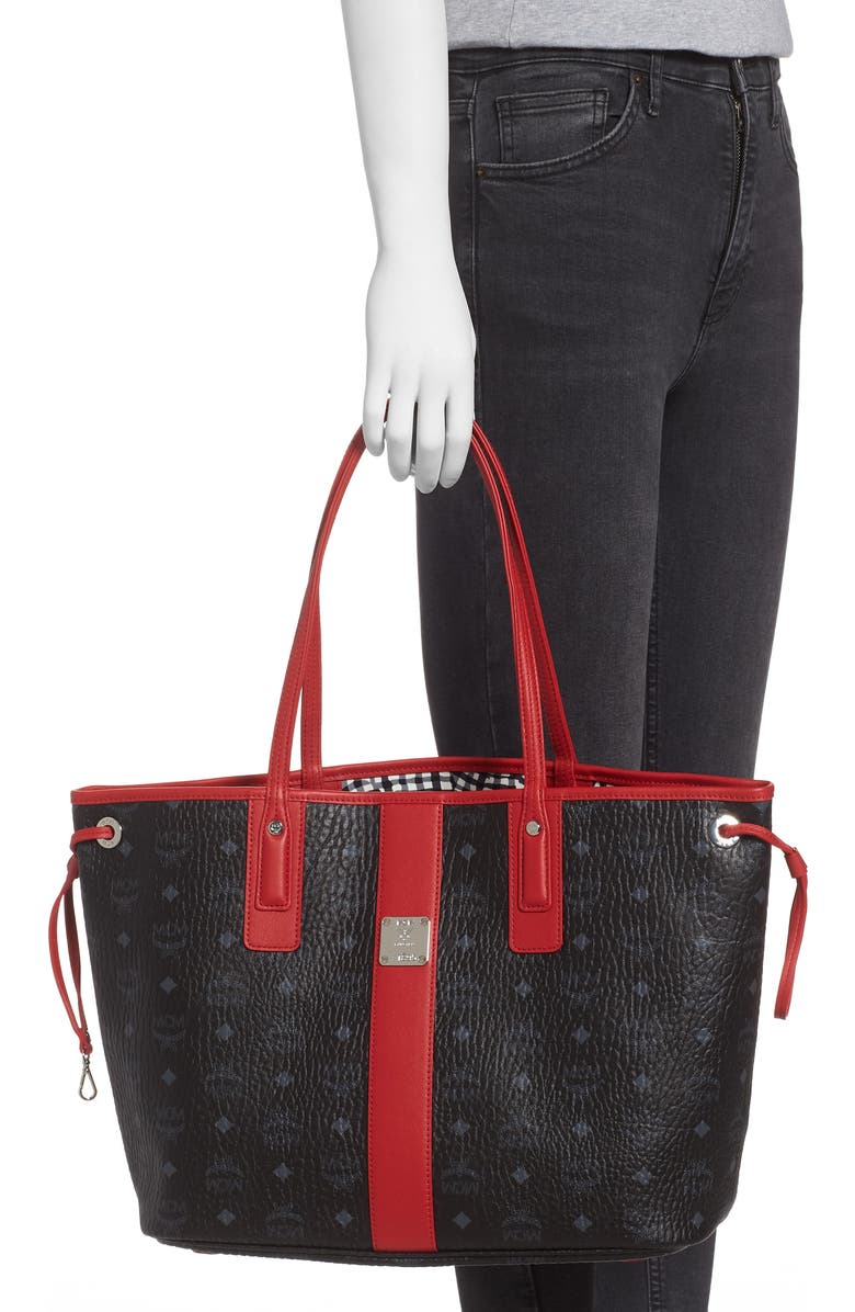 MCM Medium Liz Reversible Shopper, Alternate, color,