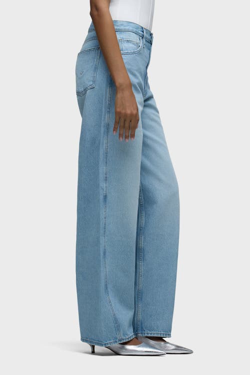 Hudson Bailey High Rise Barrel Leg Jeans In Fighter In Fighter