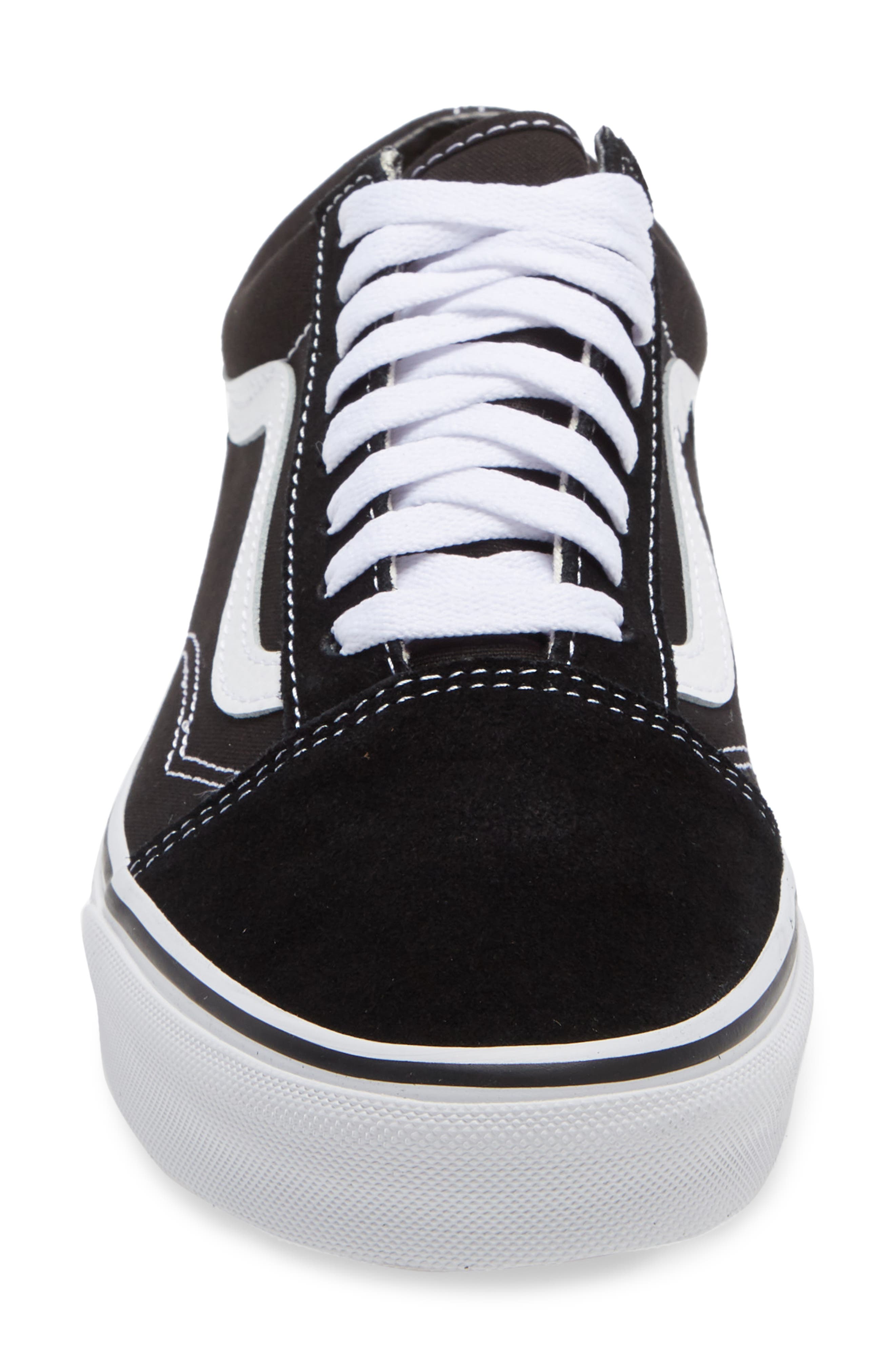Vans Old Skool Sneaker, Alternate, color, Black Whit