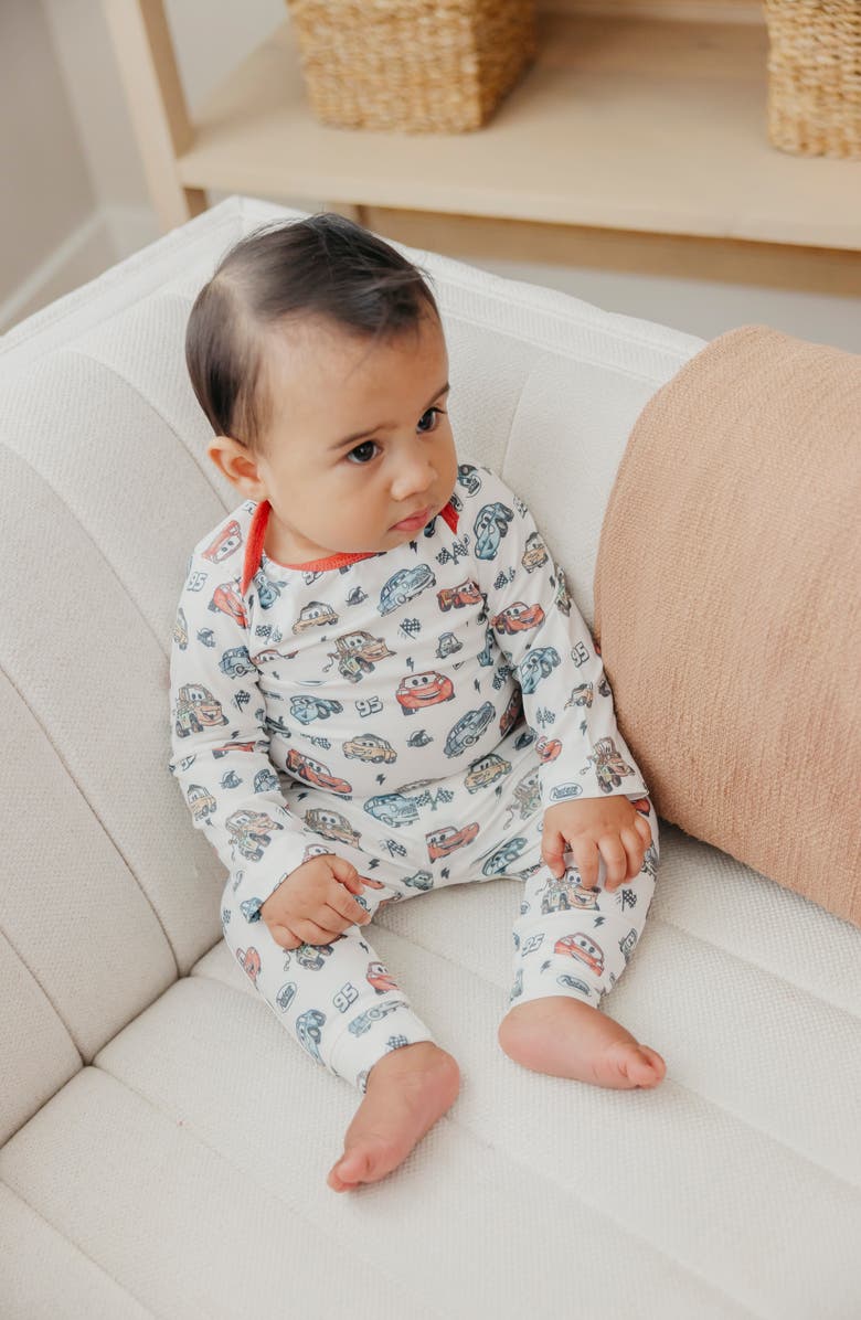 Copper Pearl Pixar Cars Print Pants, Alternate, color, Pixar Cars