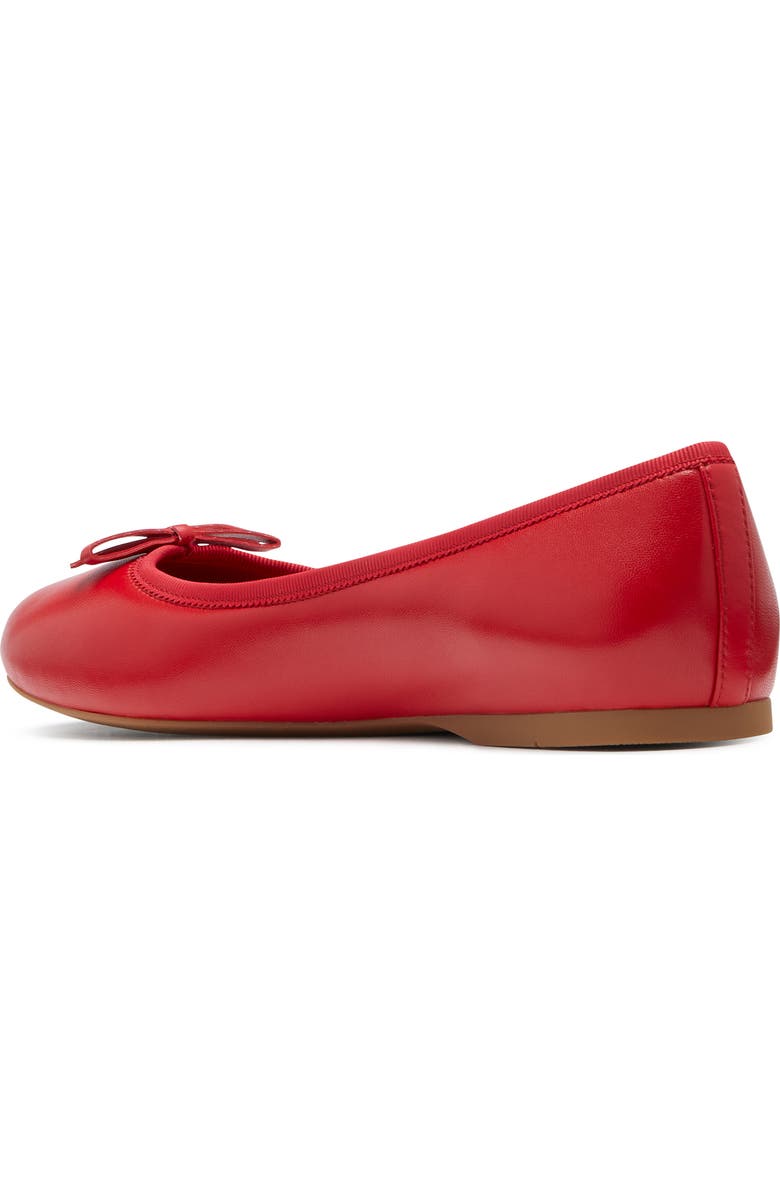 Kate Spade New York dakota charm ballet flat, Alternate, color, Cherry Rouge