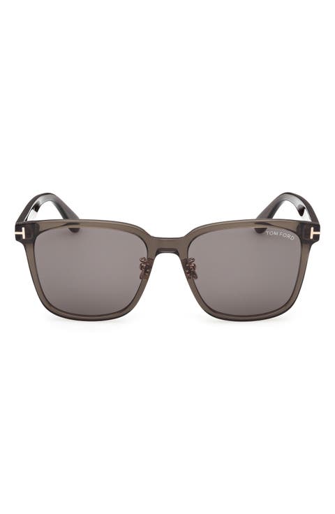 58mm Square Sunglasses