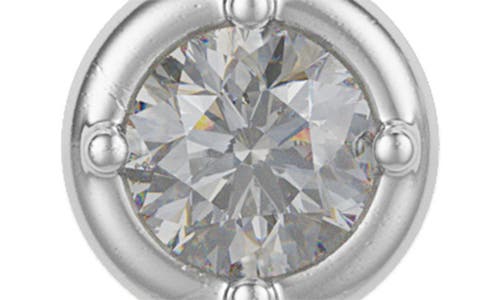 Spinelli Kilcollin Zahra Grey Diamond Pavé Huggie Hoop Earrings In Metallic