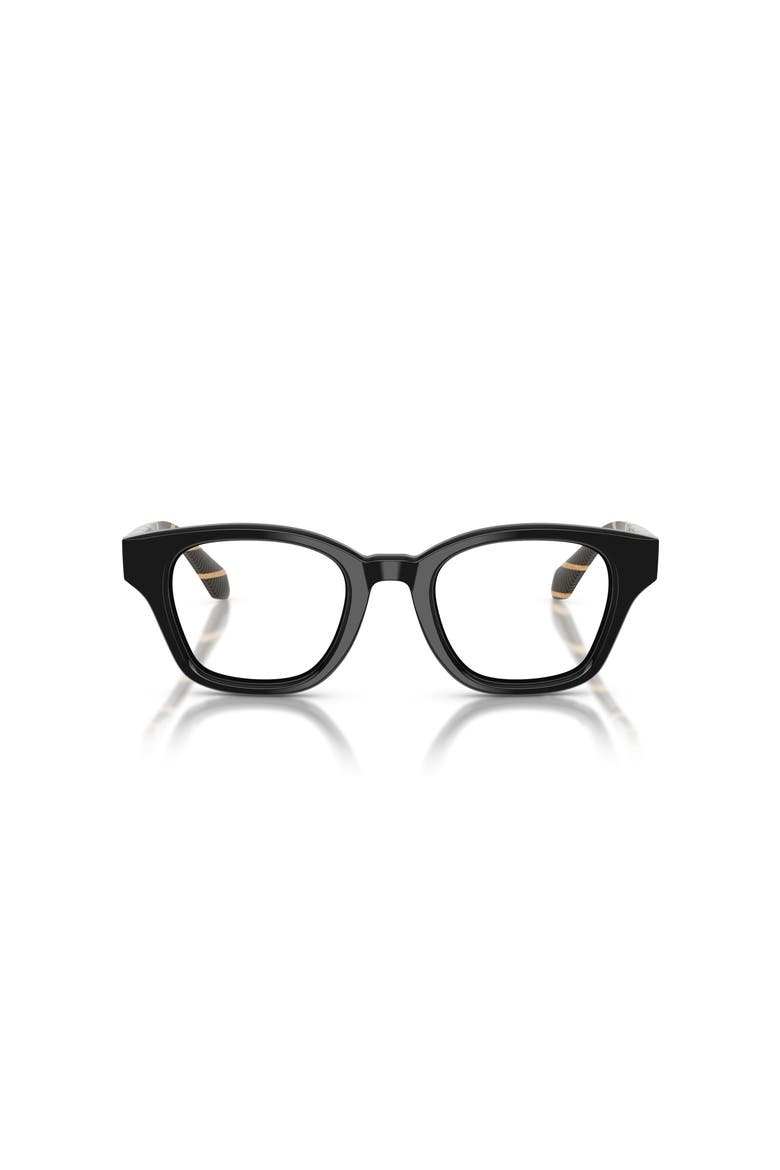 47mm Rectangle optical glasses, Alternate, color, Black