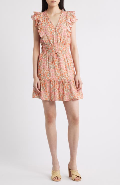 Muriel Floral Print Minidress