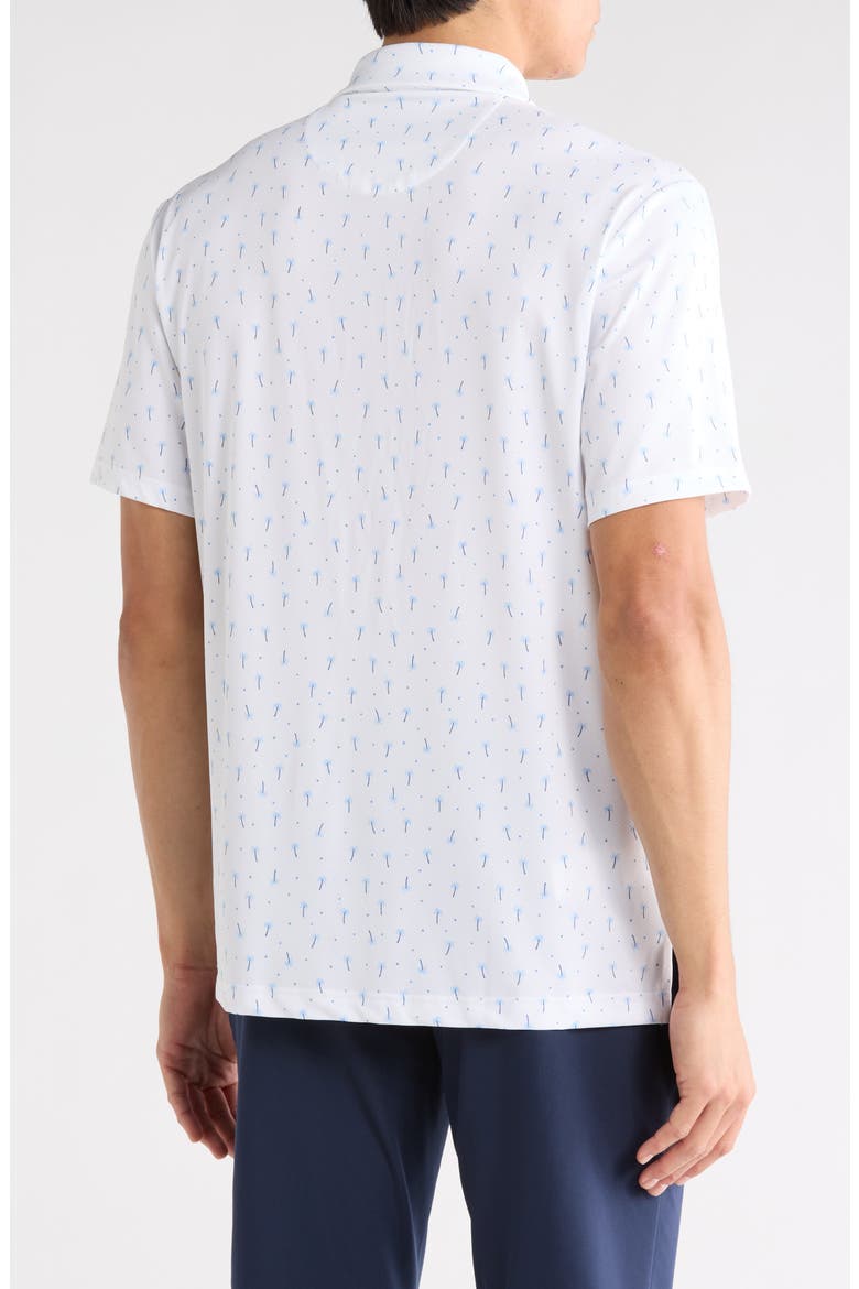 Short Sleeve Mini Palm Tree Shirt, Alternate, color, BRIGHT WHITE