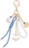 Leith Nautical Beaded Bag Charm
