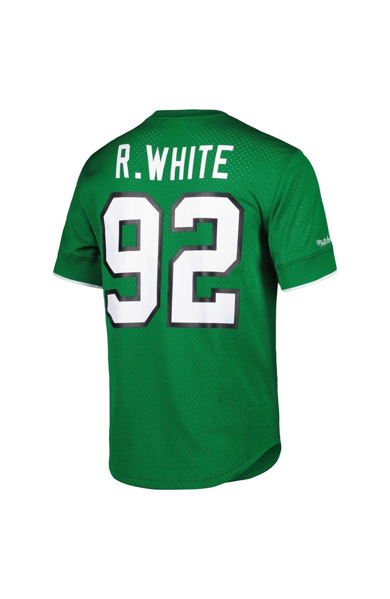 Mitchell & Ness Men's Mitchell & Ness Reggie White Kelly Green Philadelphia Eagles Retired Player Name & Number Mesh Top, Alternate, color, 