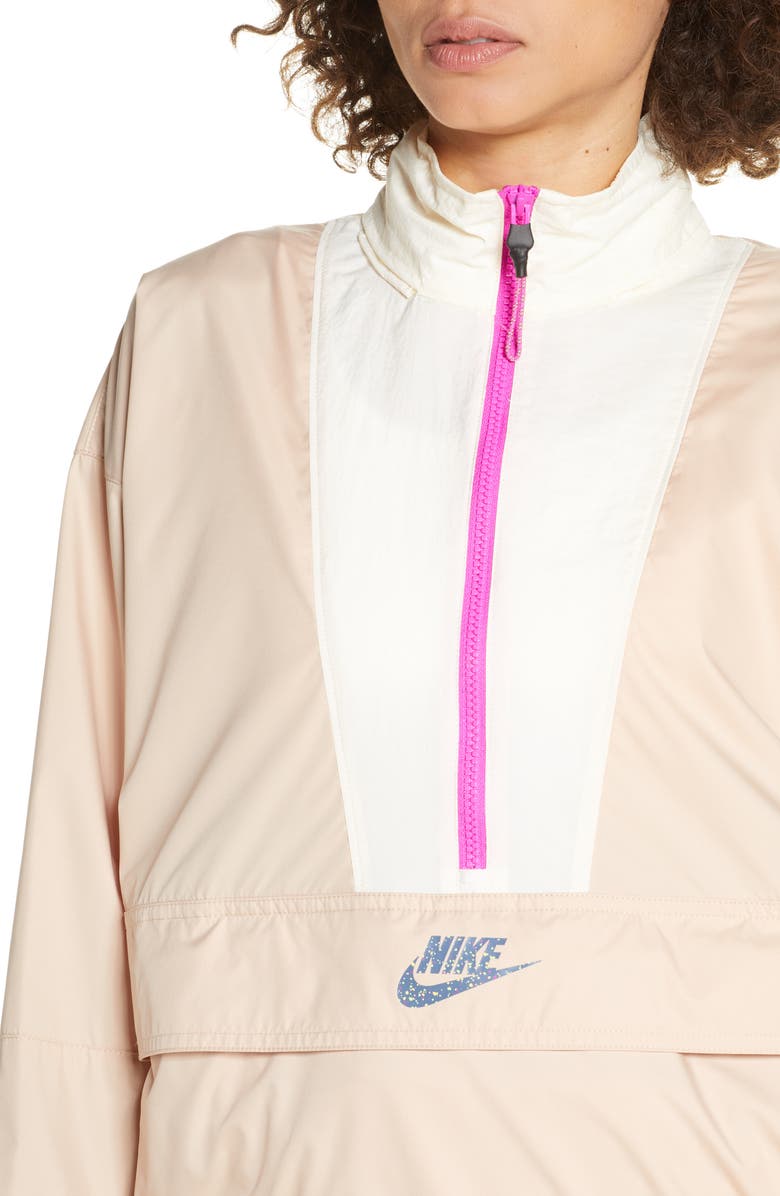 Nike Sportswear Icon Clash Half Zip Jacket, Alternate, color, 