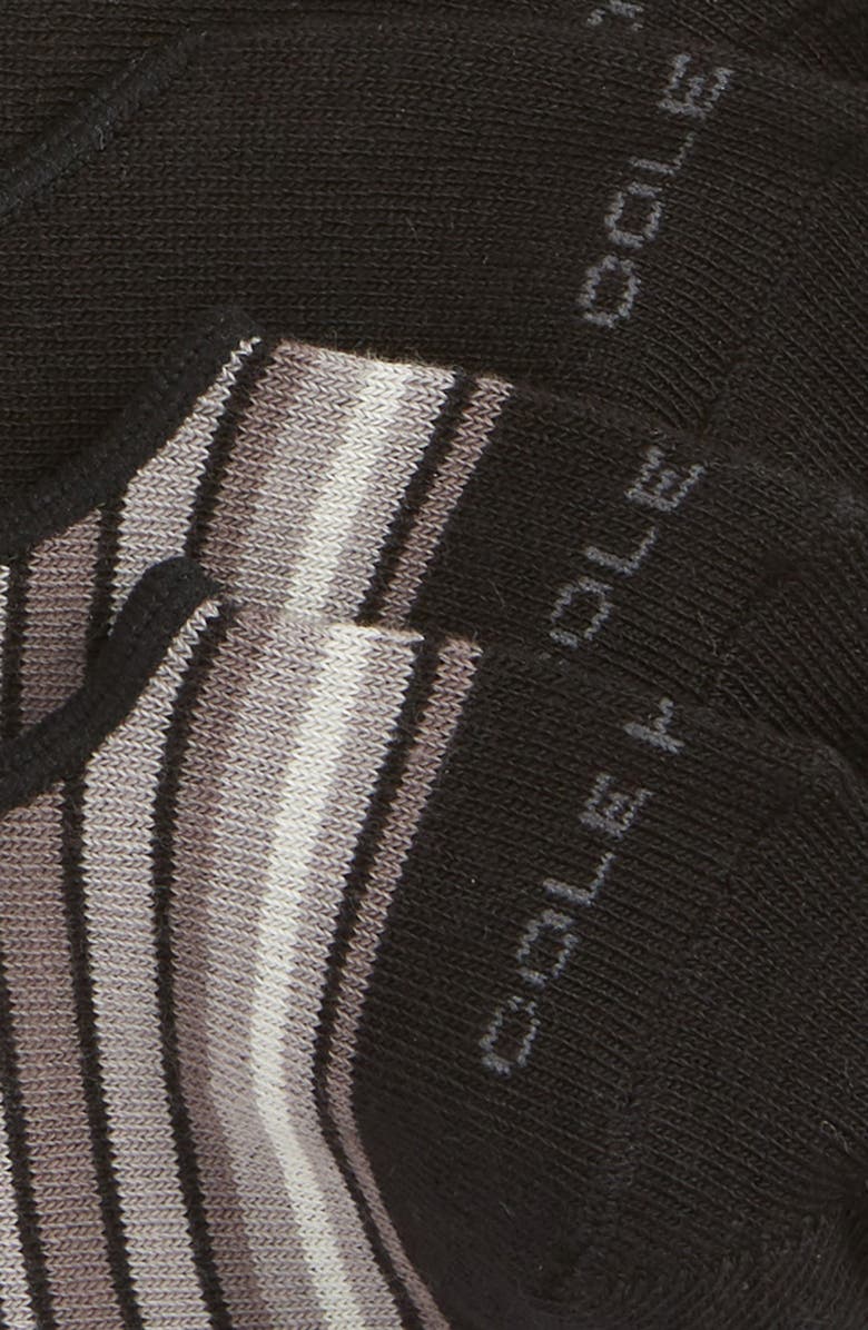 Cole Haan 2-Pack Town Stripe No-Show Socks, Alternate, color, 