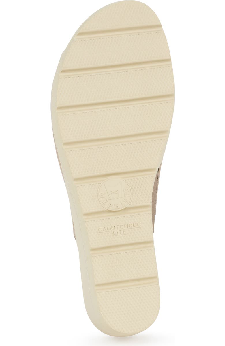 Mephisto Enzia Sparkle Wedge Slide Sandal, Alternate, color,