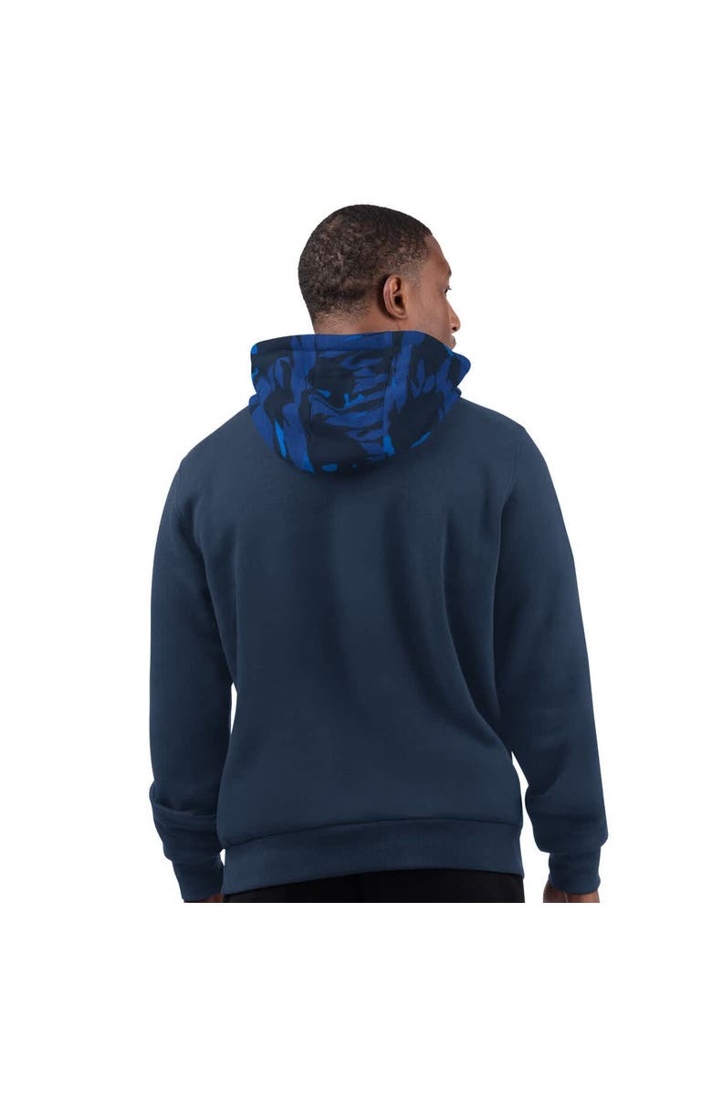 STARTER Men's Starter Navy Dallas Cowboys Thursday Night Gridiron Pullover Hoodie, Alternate, color, Navy