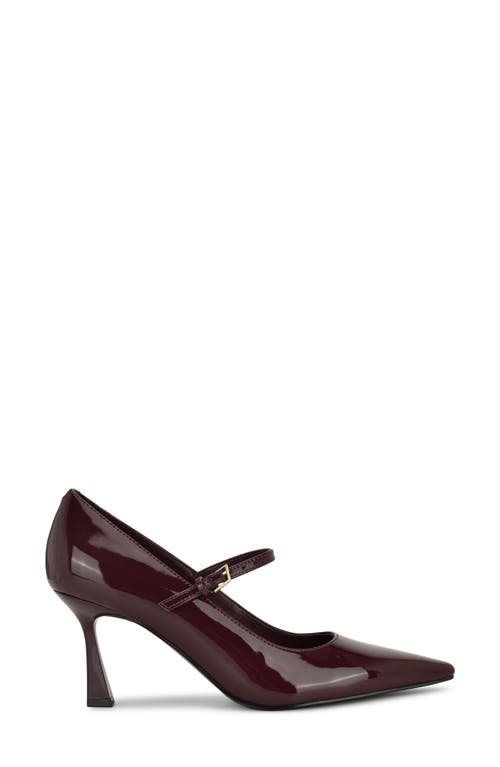 Nine West Krest Mary Jane Pump In Burgundy