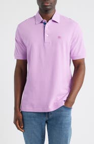Etro Roma Solid Cotton Piqué Polo