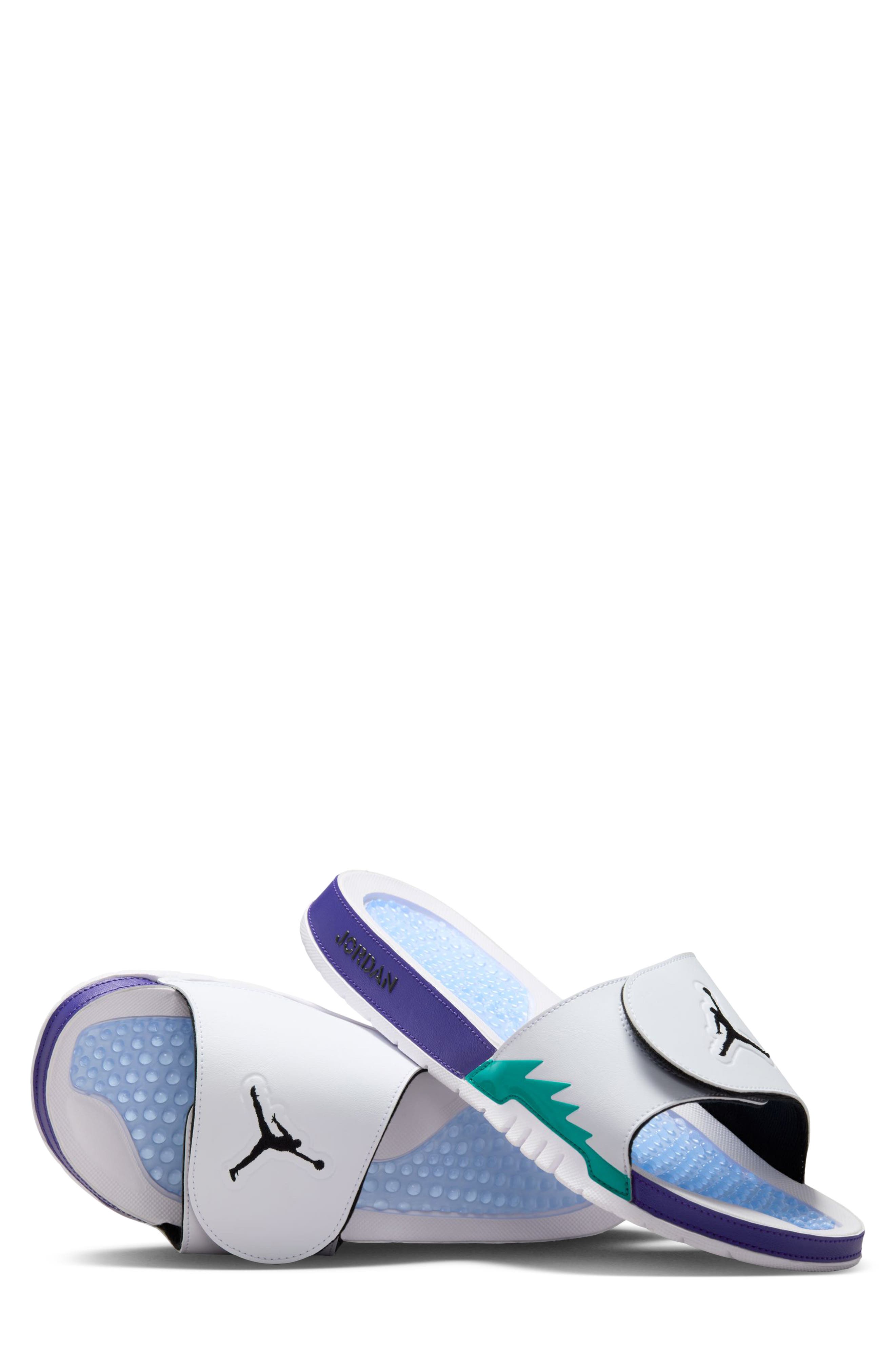 Jordan Nike 'Jordan Hydro V Retro' Slide, Alternate, color, 