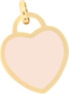 The Lovery Fine Jewelry Pink Pearl Heart Padlock Charm