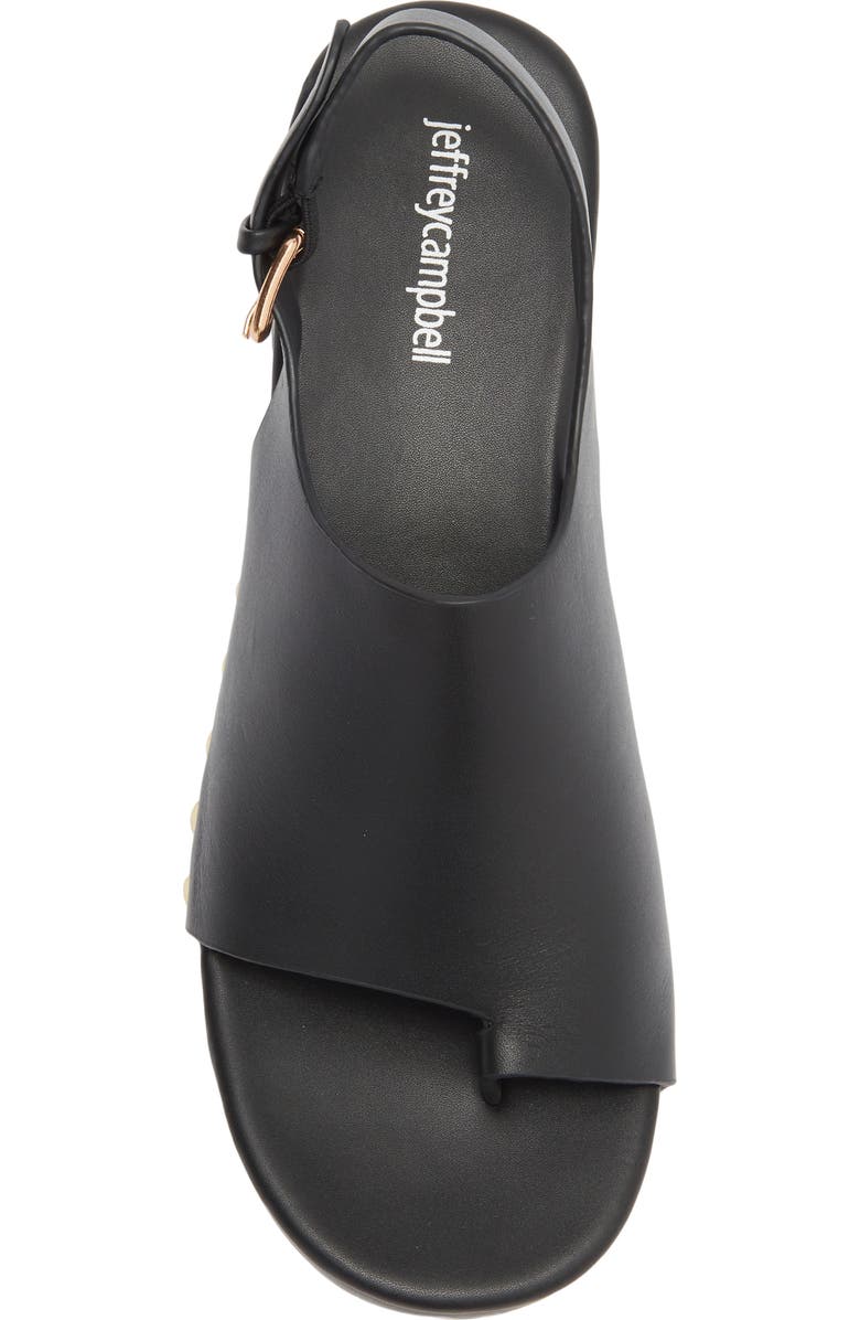Jeffrey Campbell Pipper Slingback Platform Sandal, Alternate, color, Black