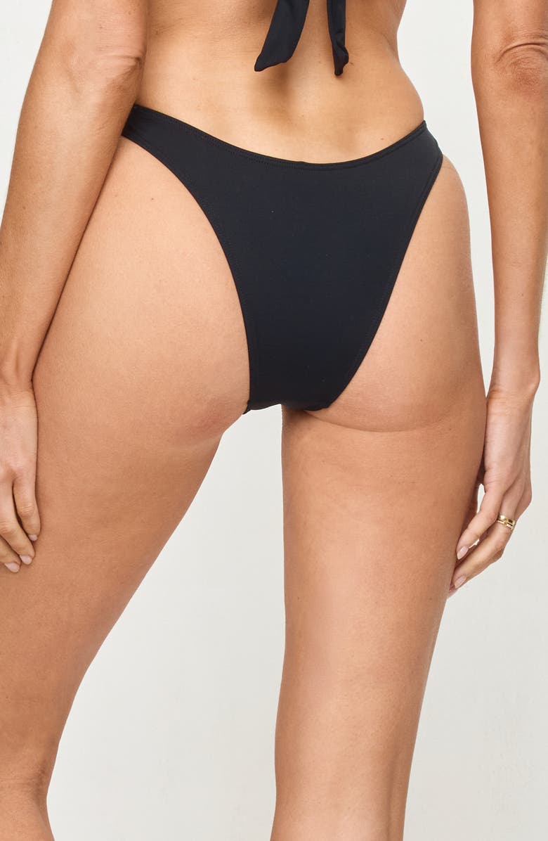 LSPACE Donnie Bitsy Swim Bottoms, Alternate, color, Black
