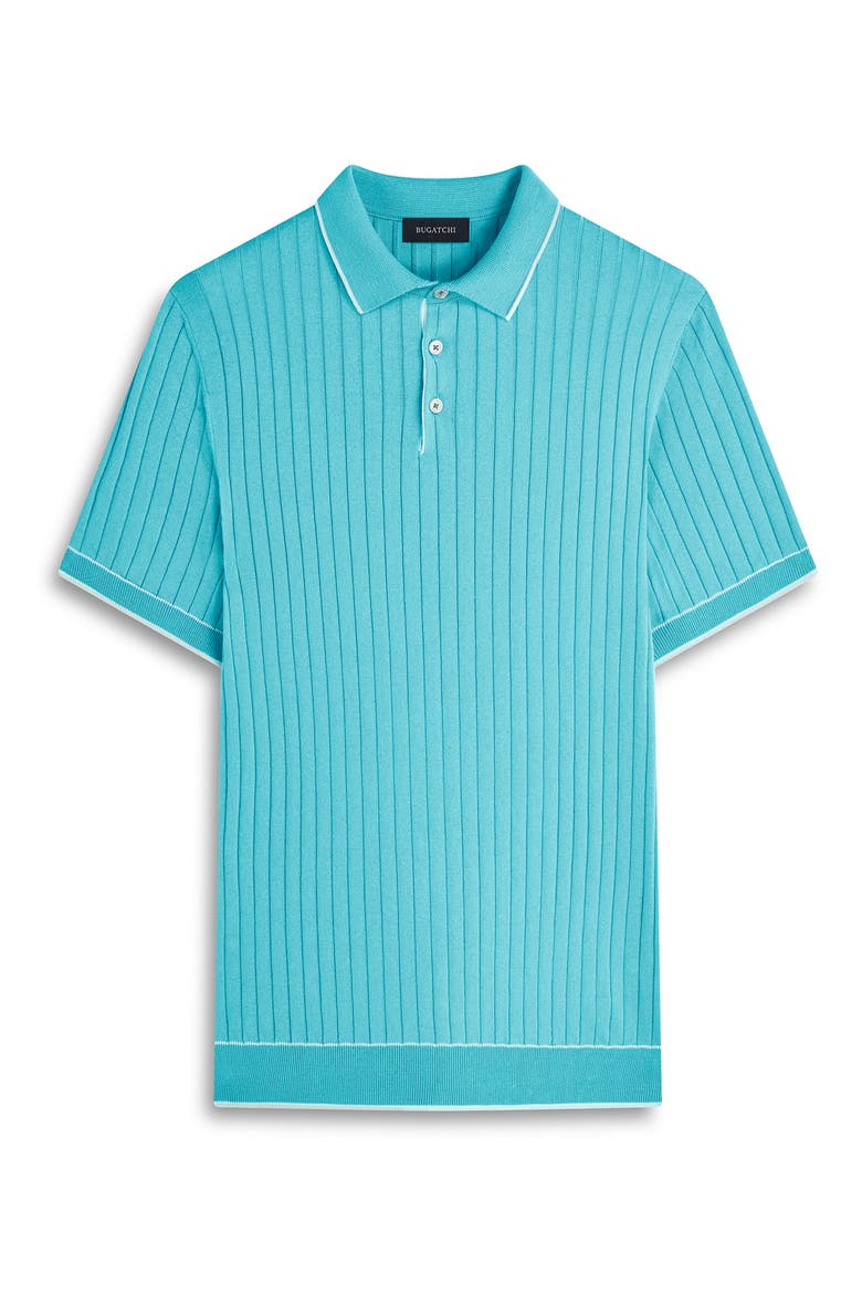 Rib Knit Polo, Alternate, color, JADE