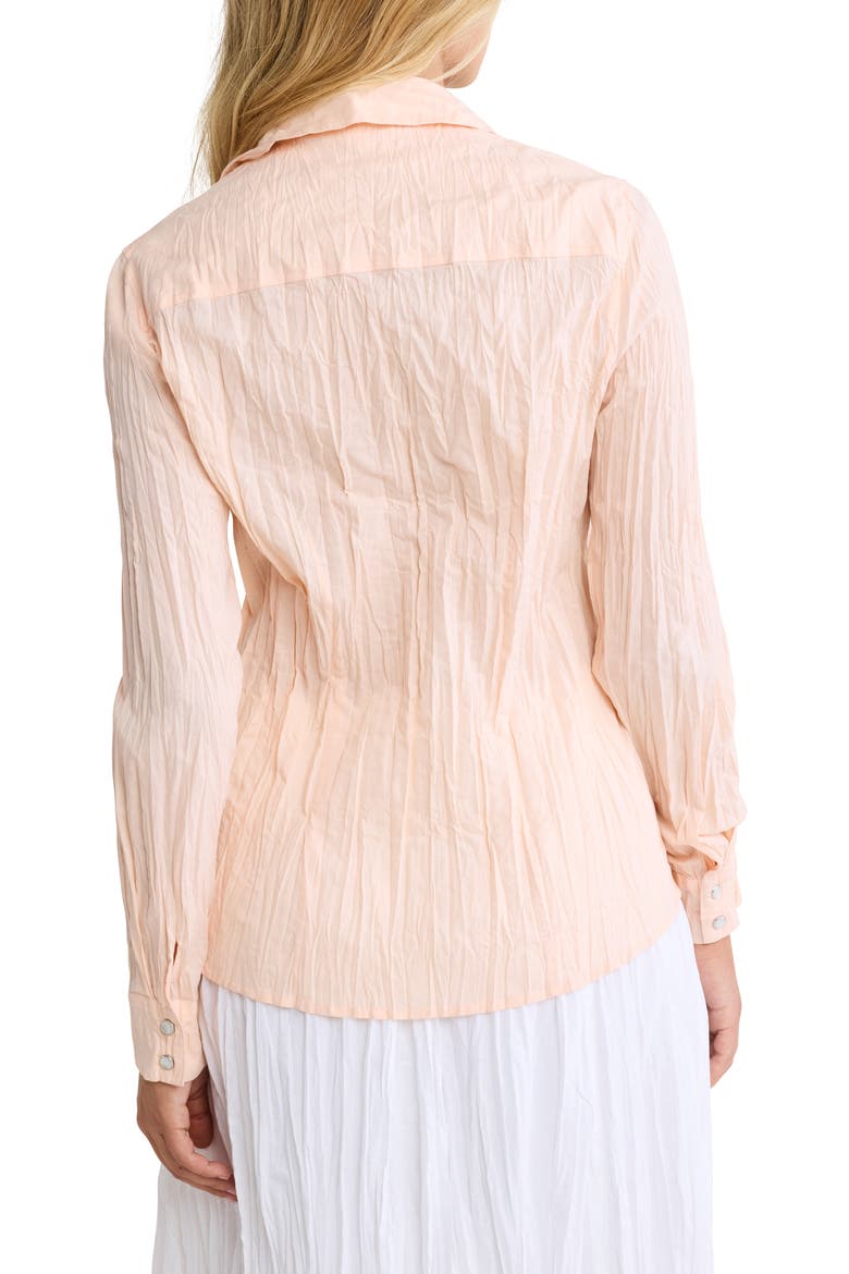 Core Cotton Long Sleeve Button-Up Shirt, Alternate, color, SHERBERT