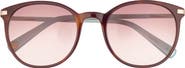 Ted Baker 53mm Round Sunglasses