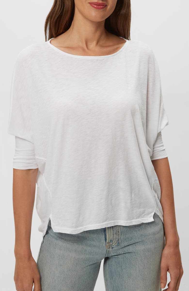 Michael Stars Selma Dolman Sleeve T-Shirt, Alternate, color, White