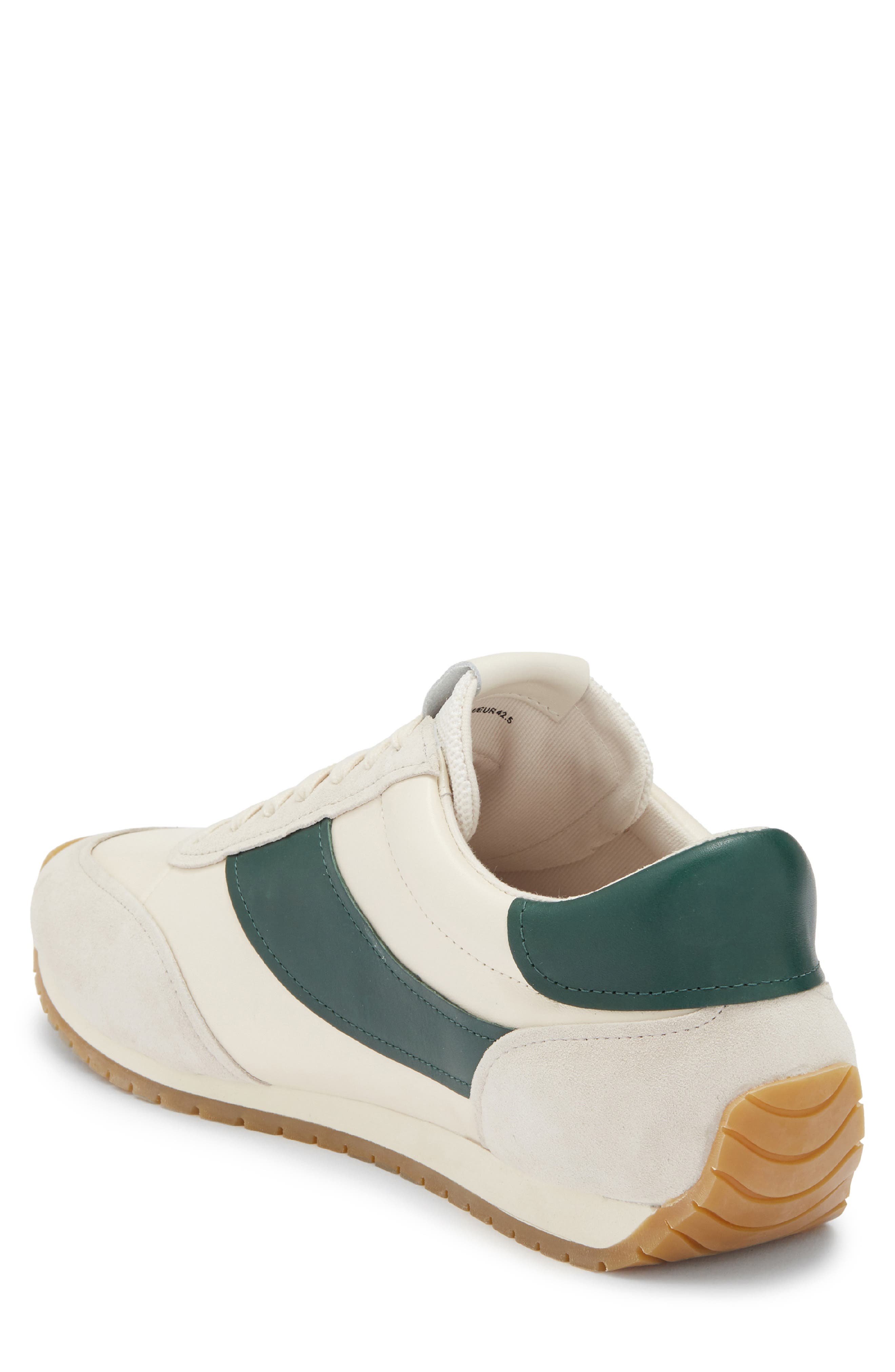 Ocean Sneaker, Alternate, color, HORCHATA/WHITE/EVERGREEN