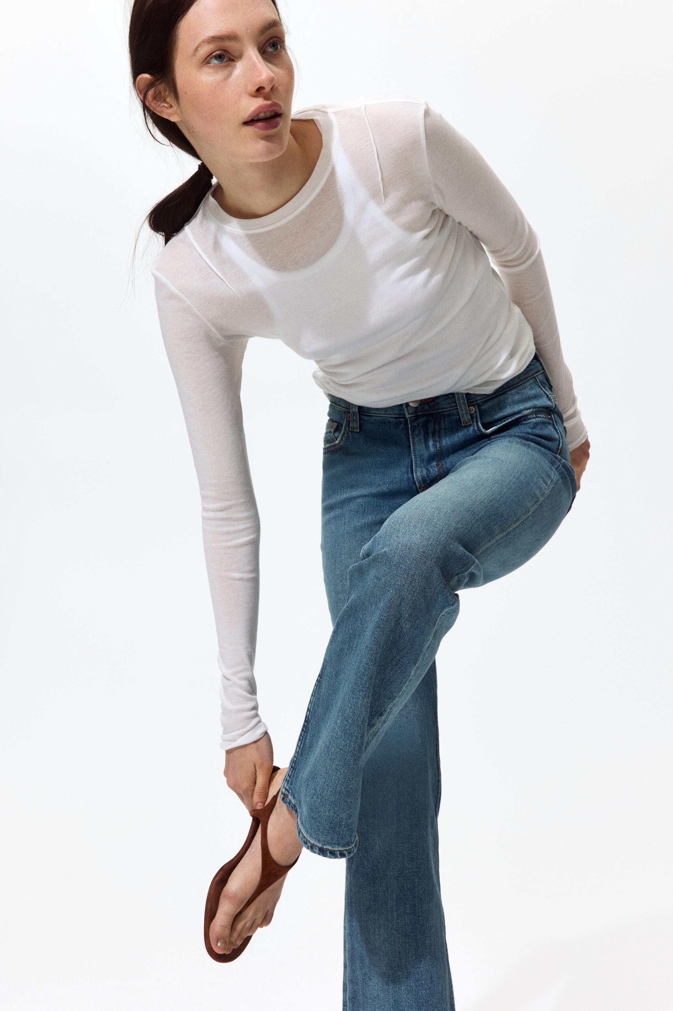 Bootcut High Waist Jeans - image 2