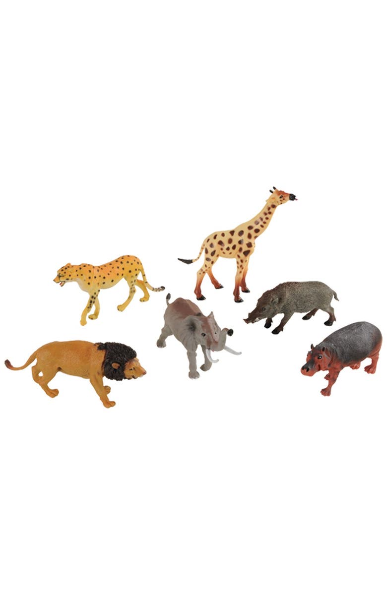 Kaplan Early Learning Company Wildlife Animals Collection - Set of 32, Alternate, color, Multicolored