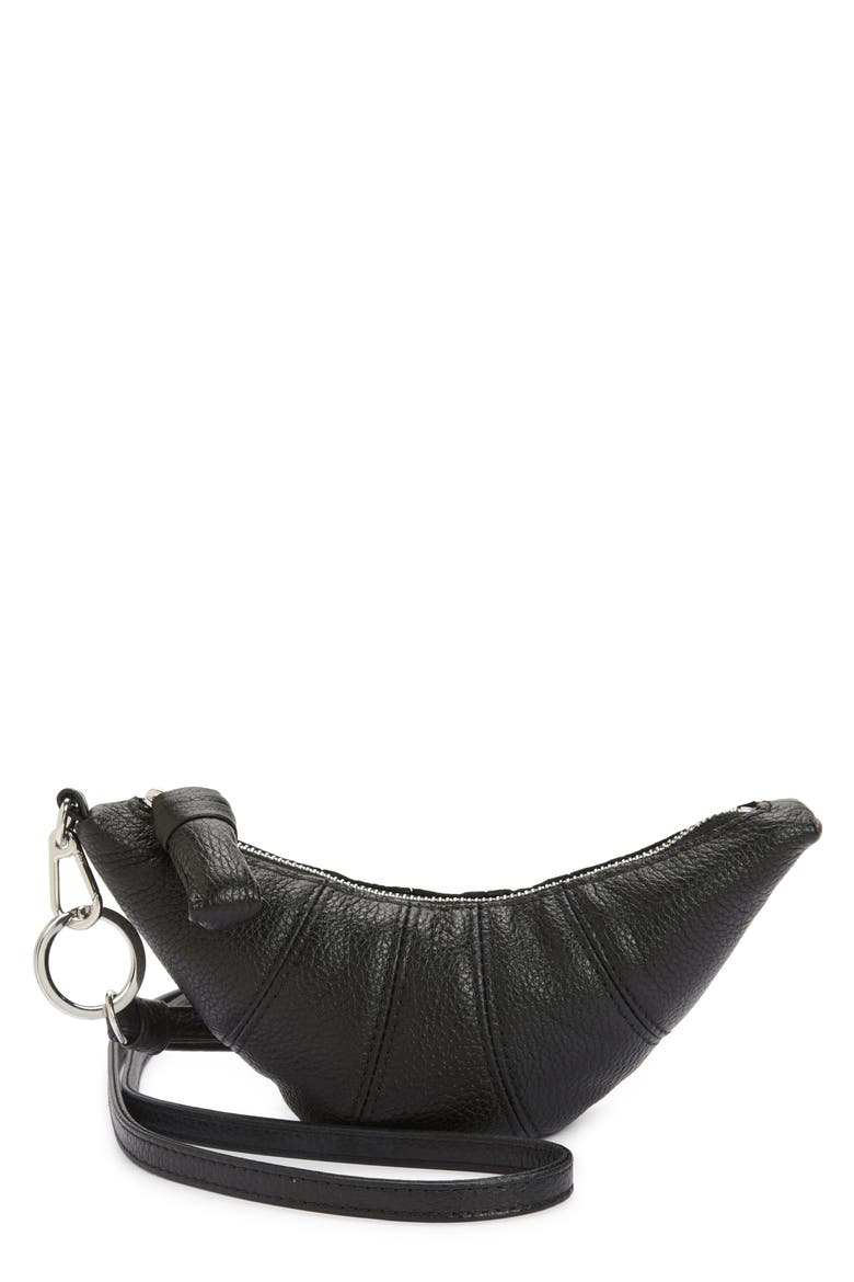 Croissant Leather Crossbody Coin Purse (Men) | Nordstrom