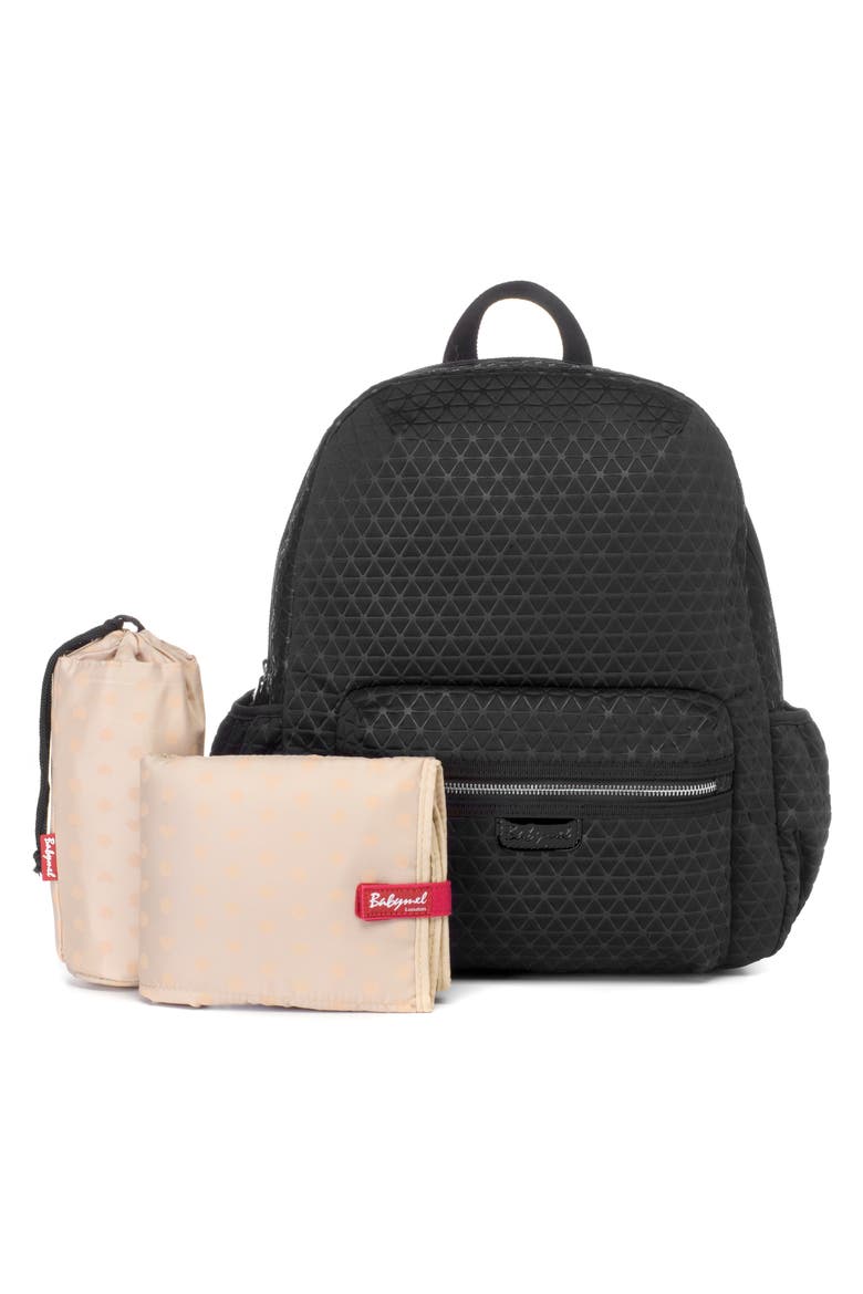 Luna Ultra Lite Diaper Backpack, Alternate, color, BLACK