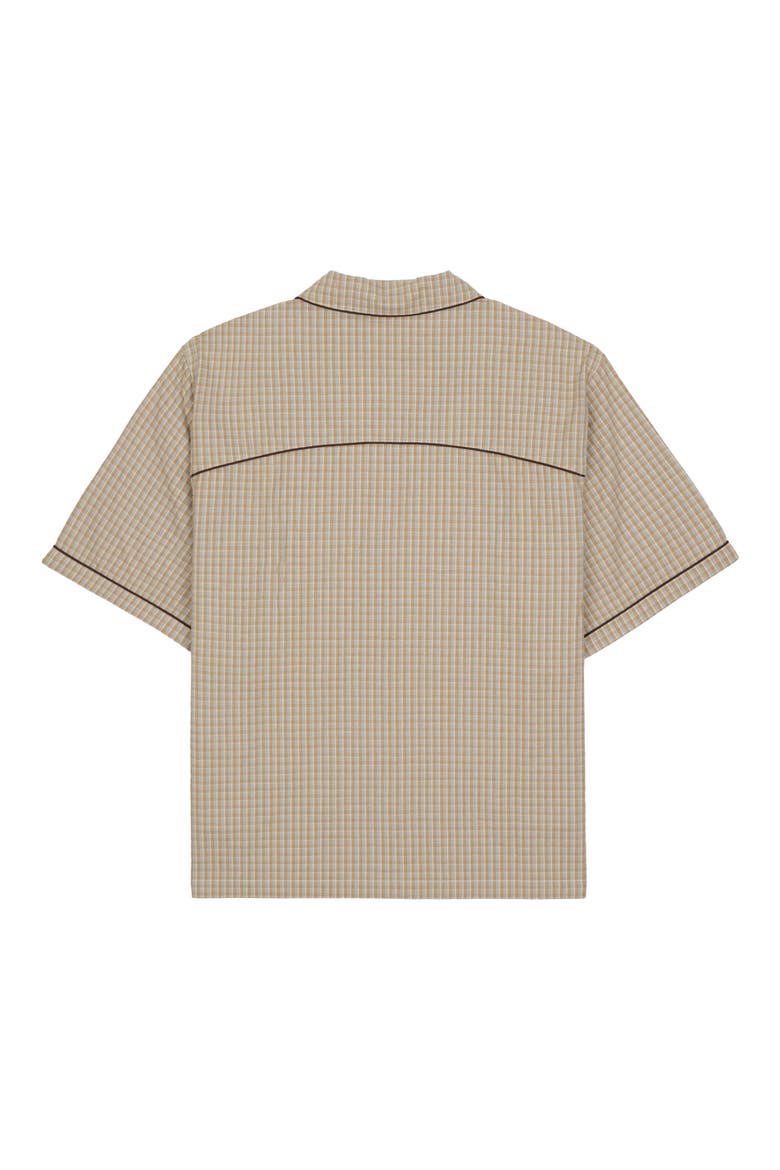 Check Western Shirt, Alternate, color, TAUPE