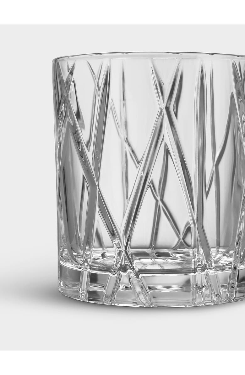 Orrefors City Set of 4 Crystal Old Fashioned Glasses, Alternate, color, Clear