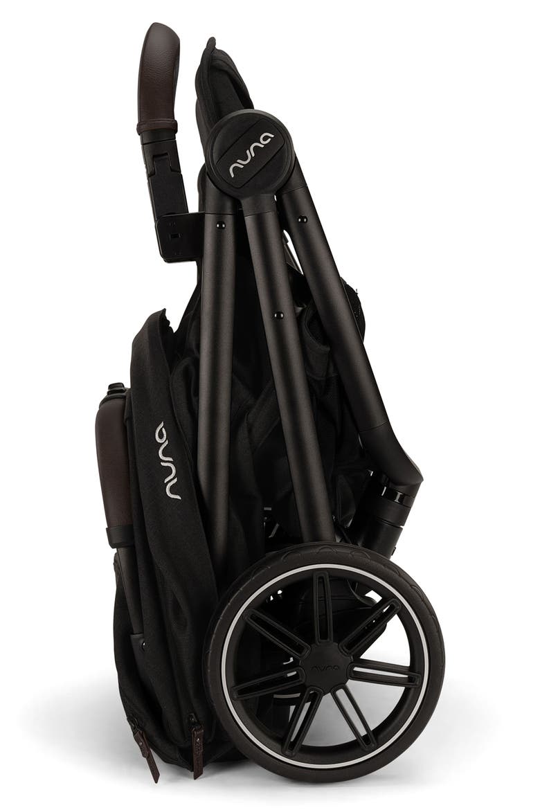 TRVL™ LX Compact Stroller, Alternate, color, CAVIAR/ CHOCOLATE