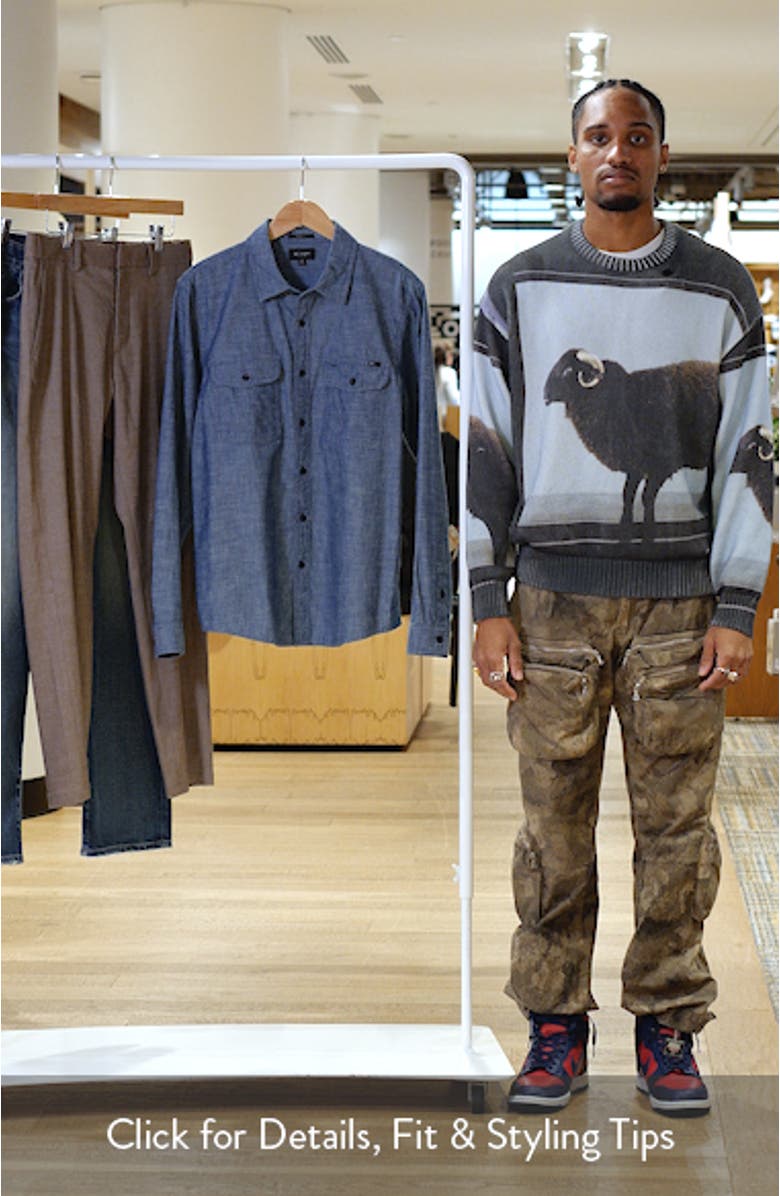 Miller Cotton Chambray Button-Up Shirt, sales video thumbnail