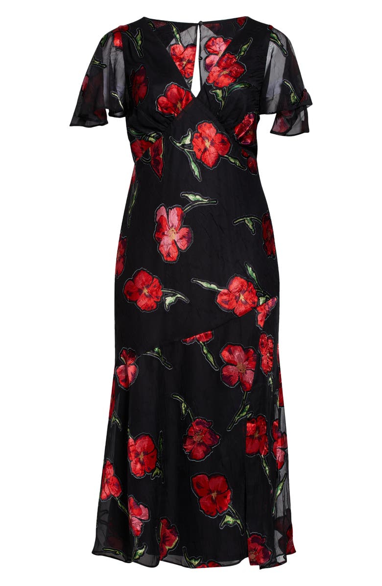 ASOS DESIGN Curve Floral Maxi Dress, Main, color,