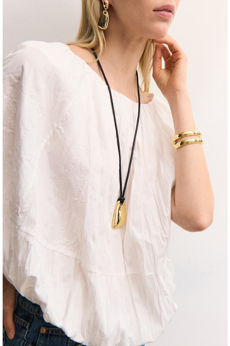 Tallulah Pendant Necklace, Alternate, color, GOLD