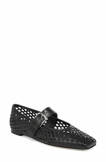 Daniela Perforated Mary Jane Flat