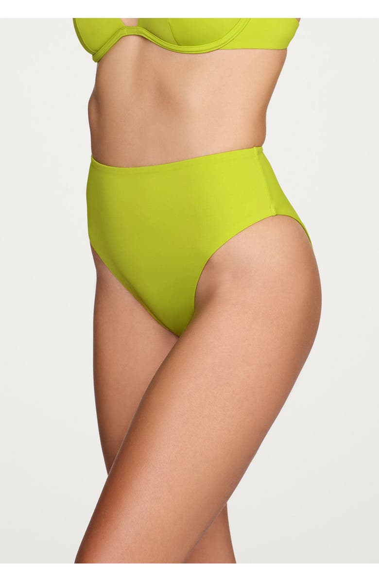 CUUP The Highwaist Swim, Alternate, color, Lime