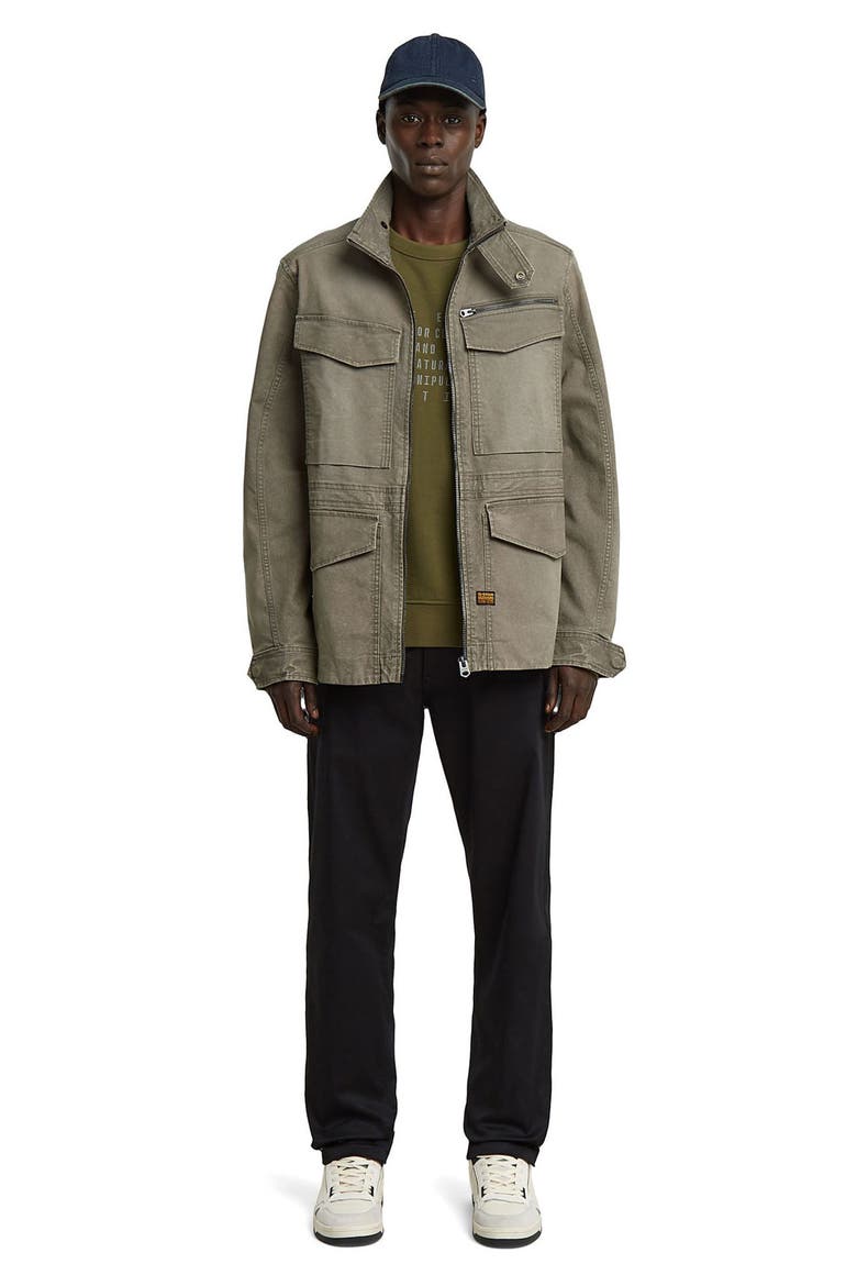 Rovic Slim Fit Field Jacket, Alternate, color, VINTAGE DUST TURF