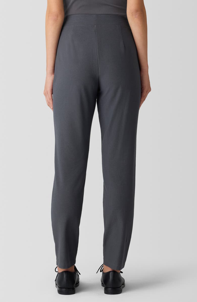 Eileen Fisher Slim Ankle Pants, Alternate, color, Graphite