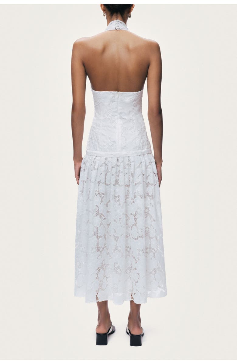 Nocturne Sleeveless Midi Dress, Alternate, color, Ivory