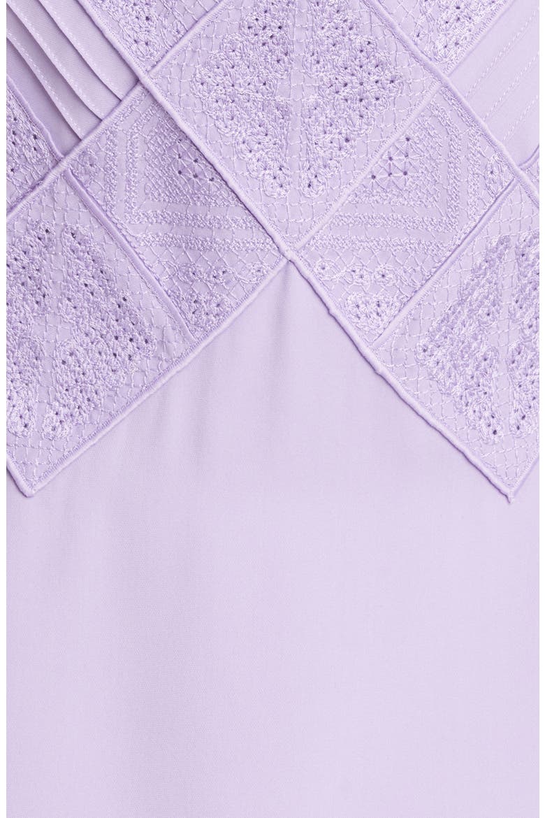 Boheme Embroidered Silk Camisole, Alternate, color, WISTERIA