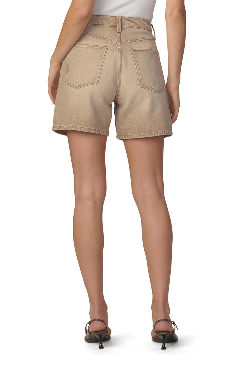 Joe's The Harlowe Mid Thigh Relaxed Denim Shorts, Alternate, color, Washed Tannin