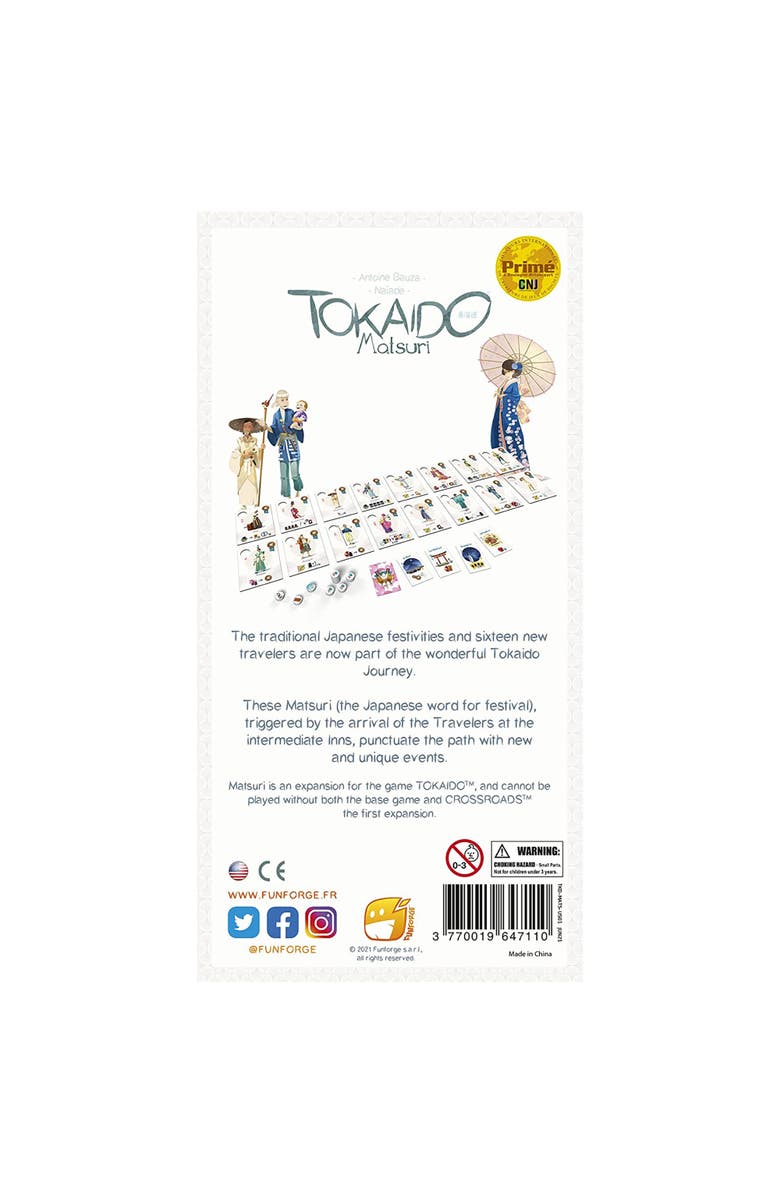Funforge Tokaido Matsuri 5Th Edition Expansion Funforge, Strategy & Travel Board Game, Alternate, color, Multicolored
