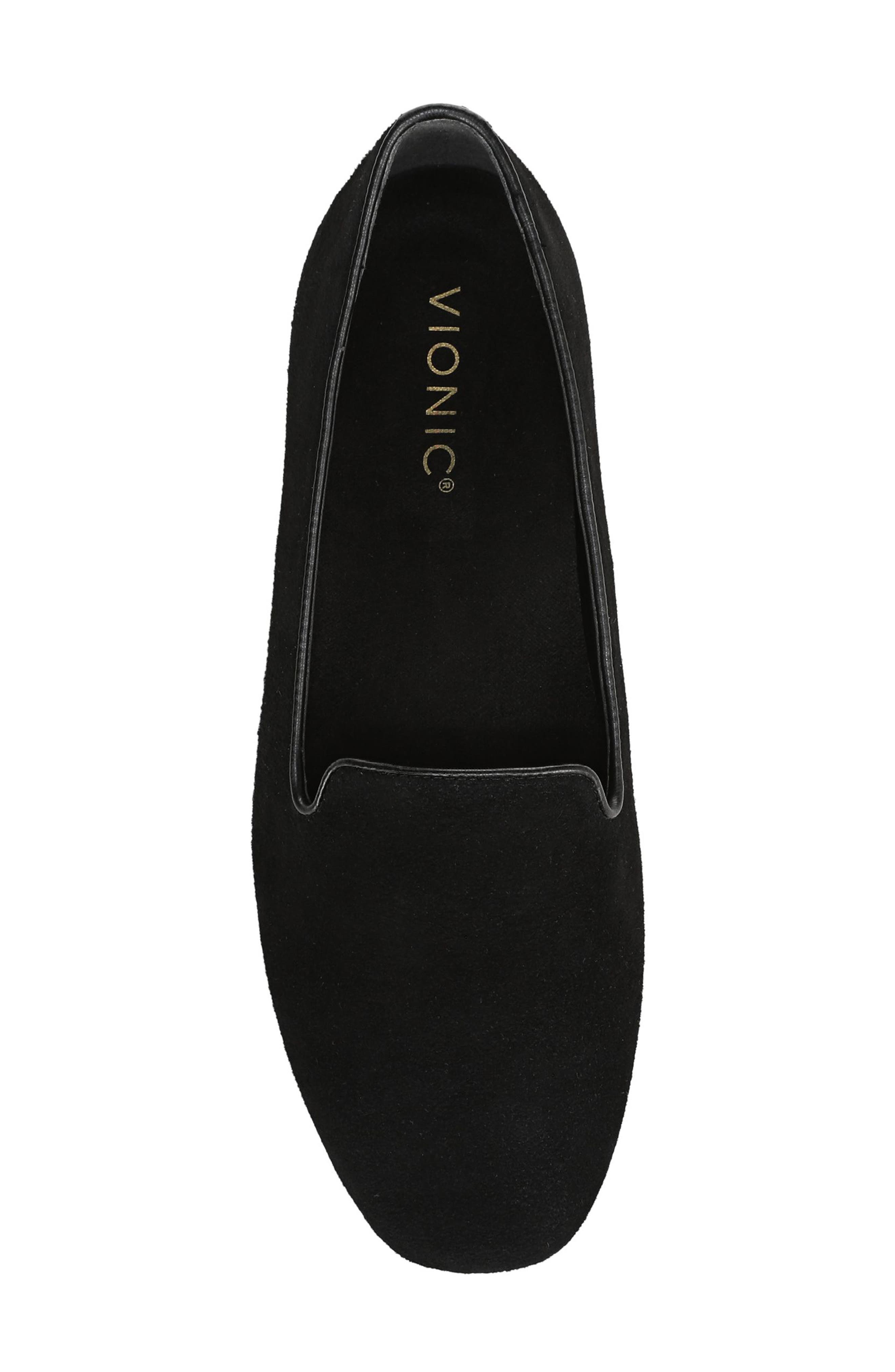 Vionic Coral Venetian Loafer, Alternate, color, Black